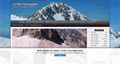 Desktop Screenshot of lemiepasseggiate.it